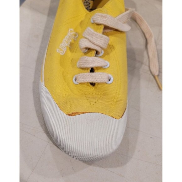 Skechers Cali Yellow White Sneakers Lace Up Comfort Shoes 36789 Women’s Size 7 - Picture 8 of 8
